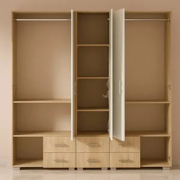 Dressing 5 Portes avec Miroir